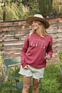 OH CHRISTMAS TREE  Mineral Graphic Sweatshirt