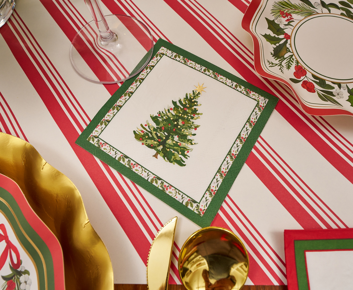 Home for the Holidays Cocktail Napkins/26pk