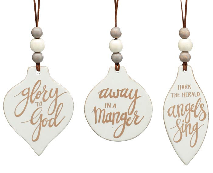 Religious Ornaments - Church/Jesus/Angel