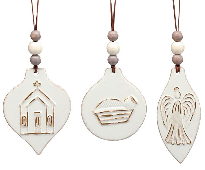 Religious Ornaments - Church/Jesus/Angel