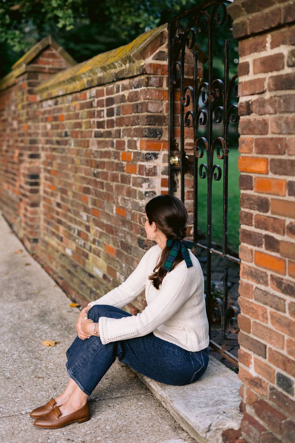Tartan Christmas Plaid Hair Bow Barrette | Emily Bow