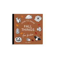 Fall Things: How to Draw Books for Kids