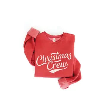CHRISTMAS CREW Graphic Sweatshirt