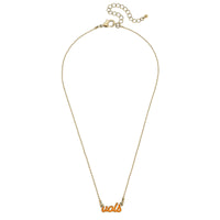 Tennessee Volunteers Enamel Script Necklace