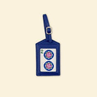 Needlepoint Kit - Two Dot Mahjong Kit (Luggage Tag)