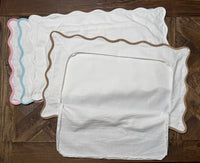 Scallop Pillow Covers - 12" x 20"