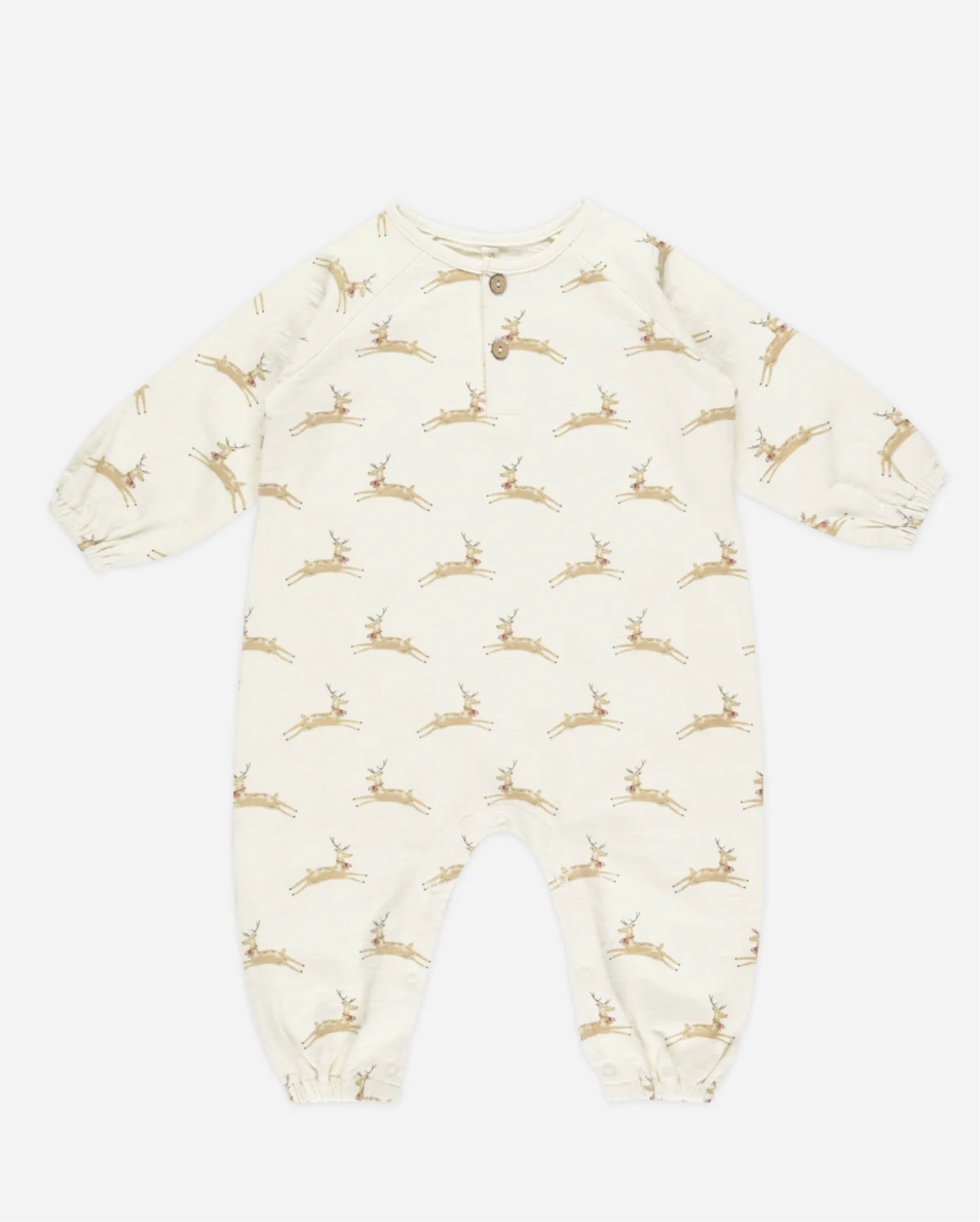 Henley Jumpsuit | Reindeer