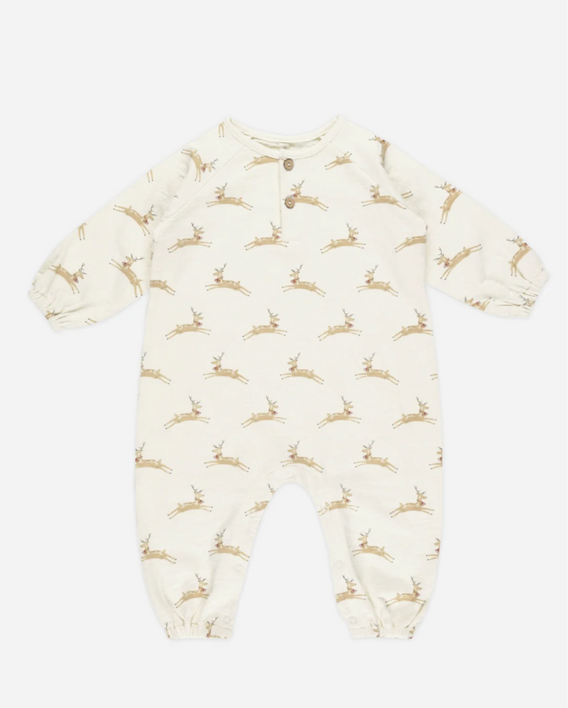 Henley Jumpsuit | Reindeer