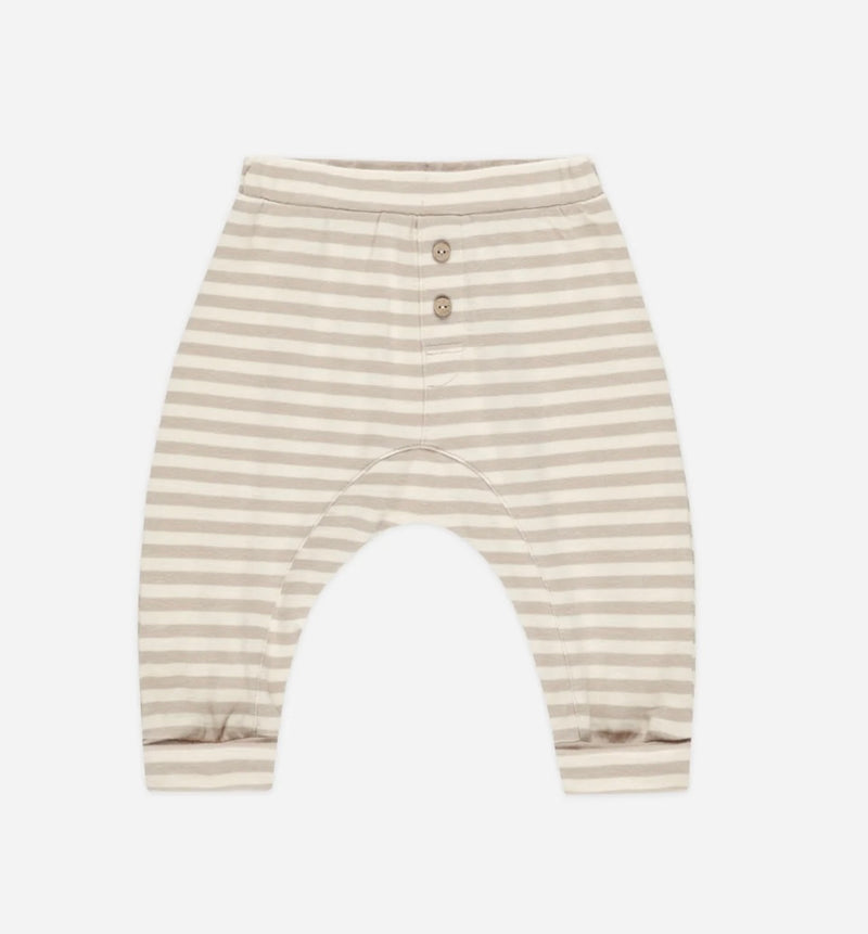 Baby Cru Pant | Pebble Stripe