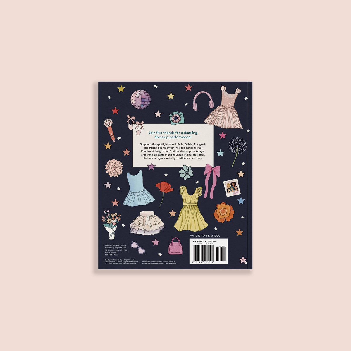 My Sticker Storybook: Dance Recital (500+ Reusable Stickers)