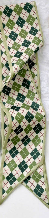 Twilly Scarf - Greens