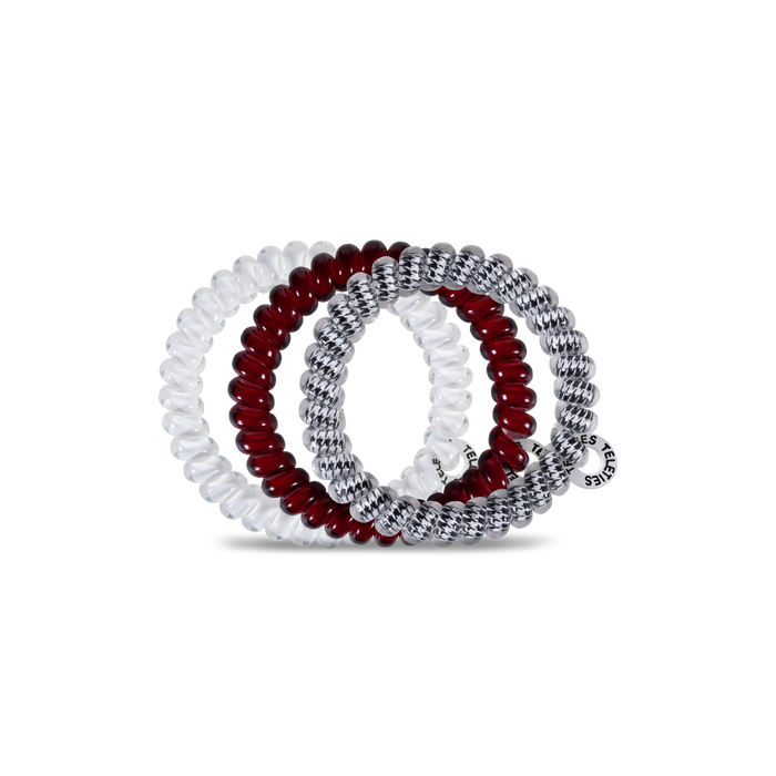 Spiral Hair Coils | Small | Univ. of Alabama Hair Ties