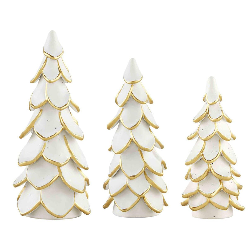 Speckle Gold Ceramic Trees