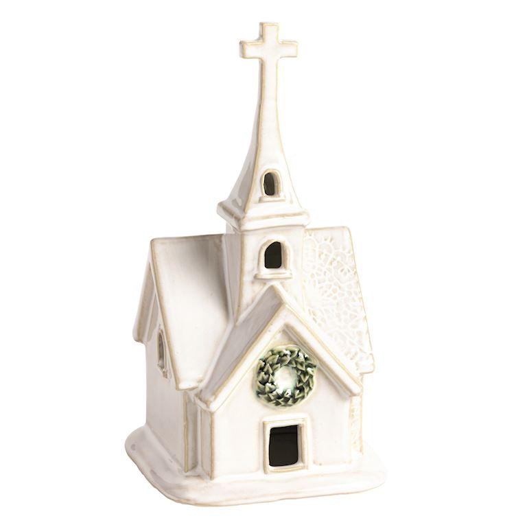 Pressed Lace Textured Church Sitter