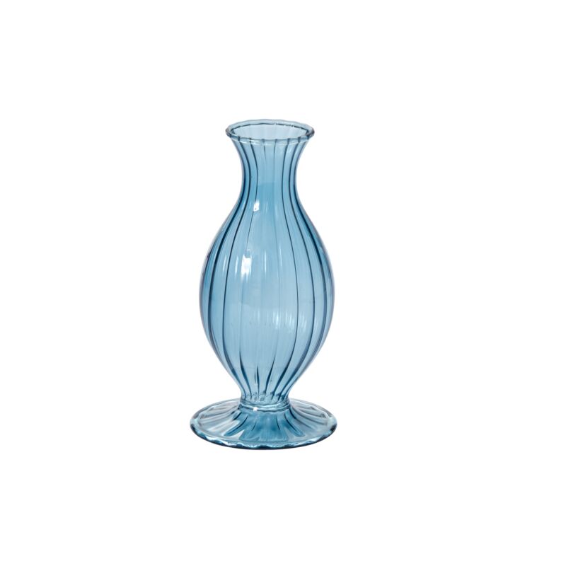 Boutique Budvase - 3"x6" - Blue