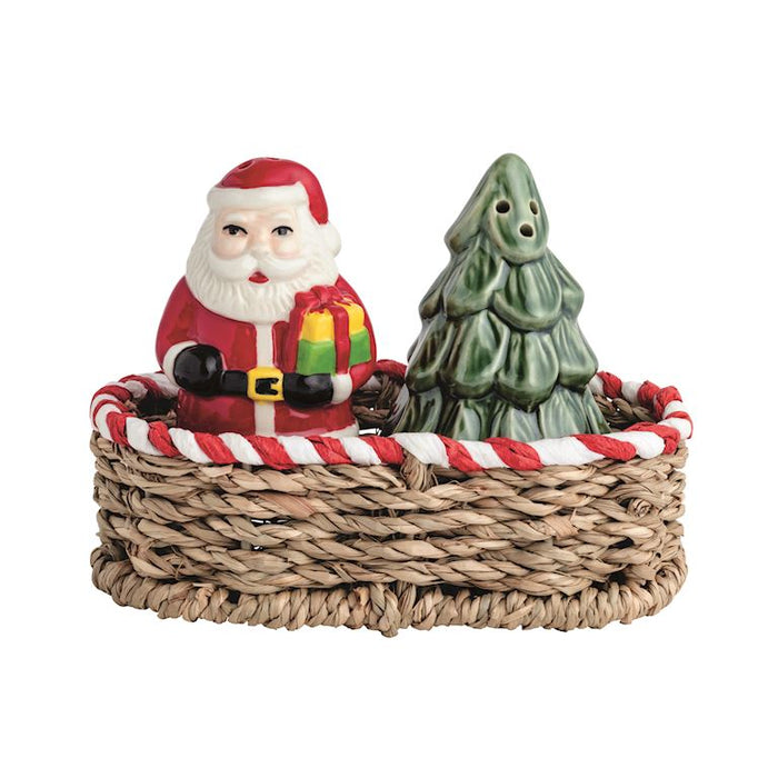 Santa & Tree Salt & Pepper Set