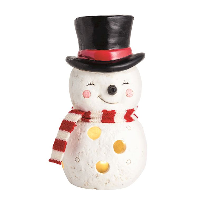 Snowman Luminary