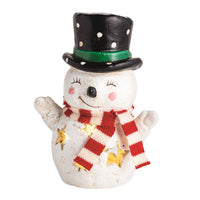Snowman Luminary