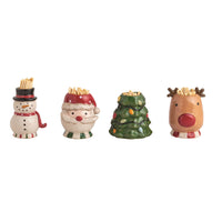 Christmas Figure Toothpick Holders