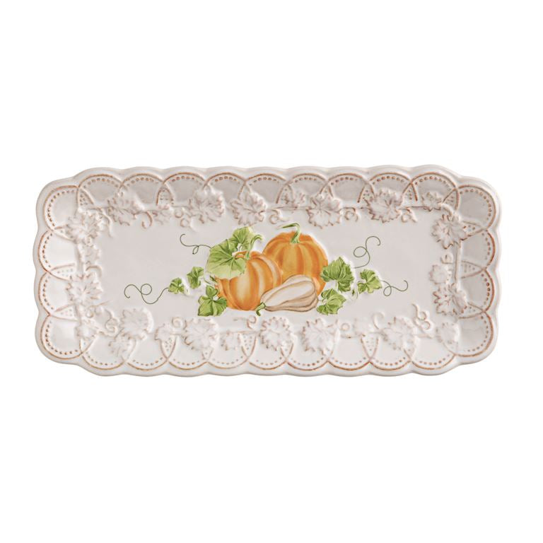 Gather Everything Plate - White