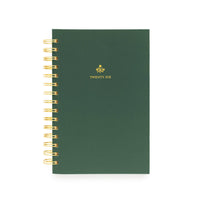 2026 Forest Green Small Spiral Planner