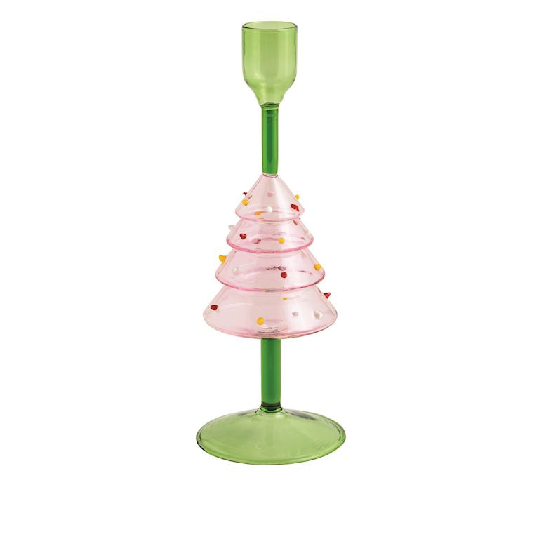 Tree Glass Taper Holder