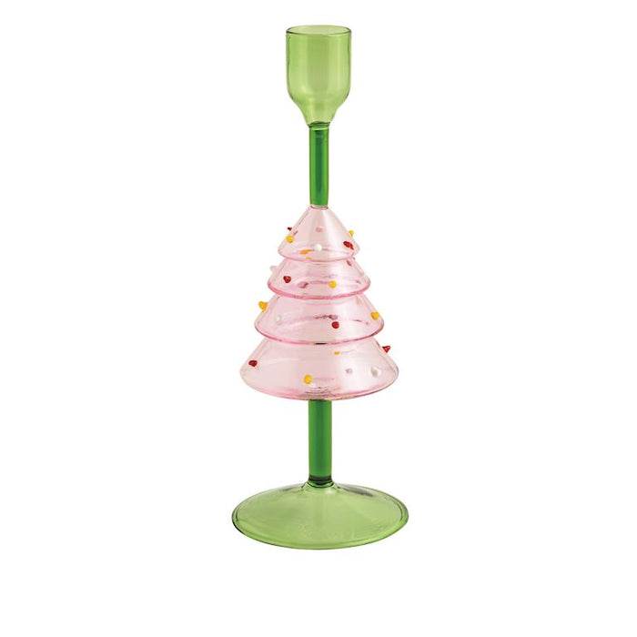 Tree Glass Taper Holder