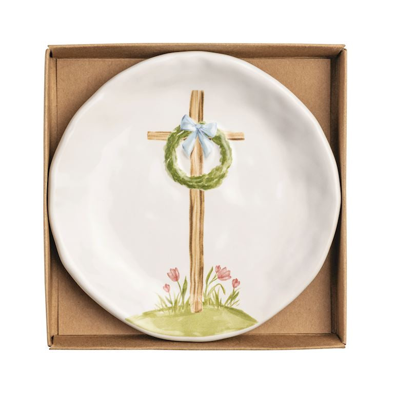 Trinket Dish - Church/Cross/ Triple Cross
