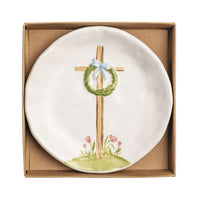 Trinket Dish - Church/Cross/ Triple Cross