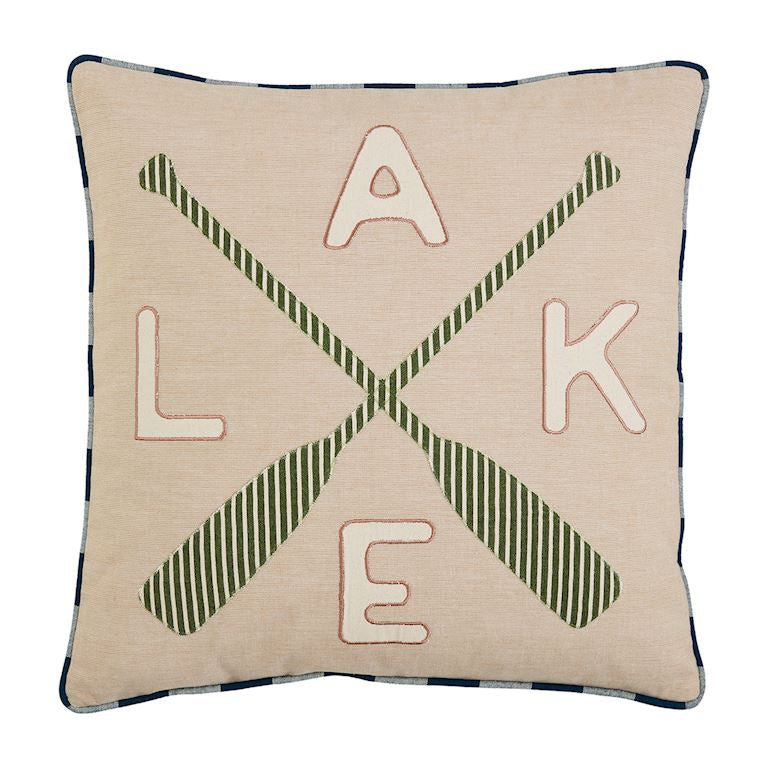 Oars Lake Pillow