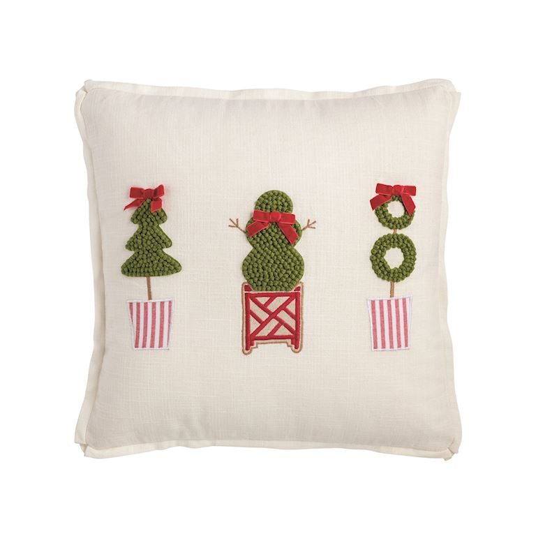 Topiary Pillow - Square