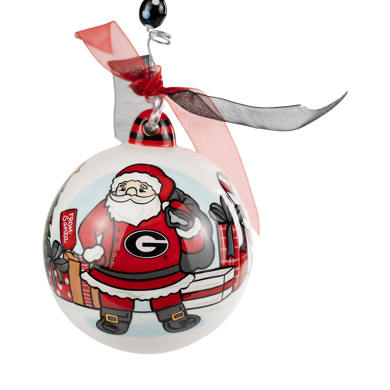 Merry Christmas Santa Collegiate Ornament