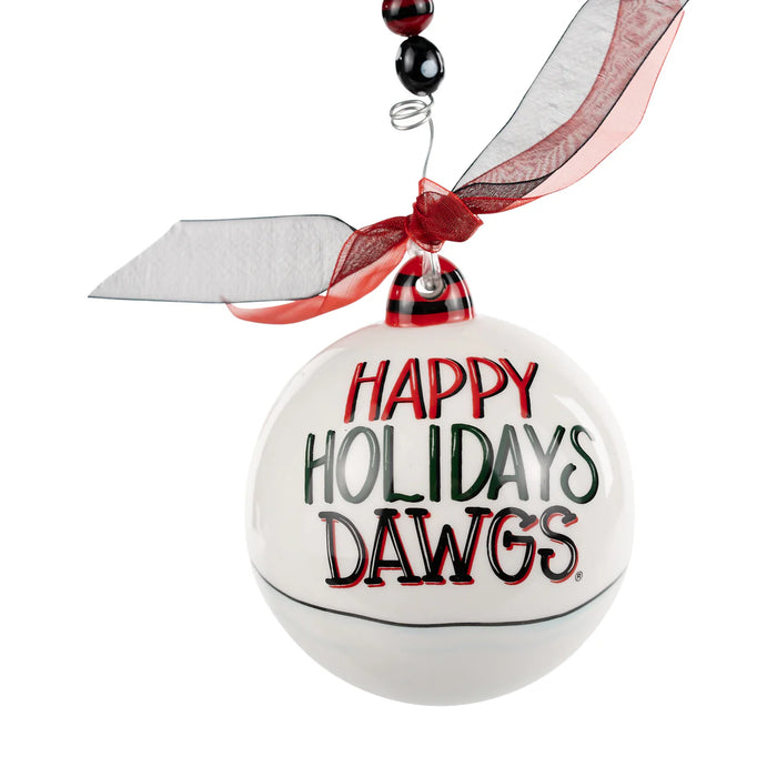 Merry Christmas Santa Collegiate Ornament
