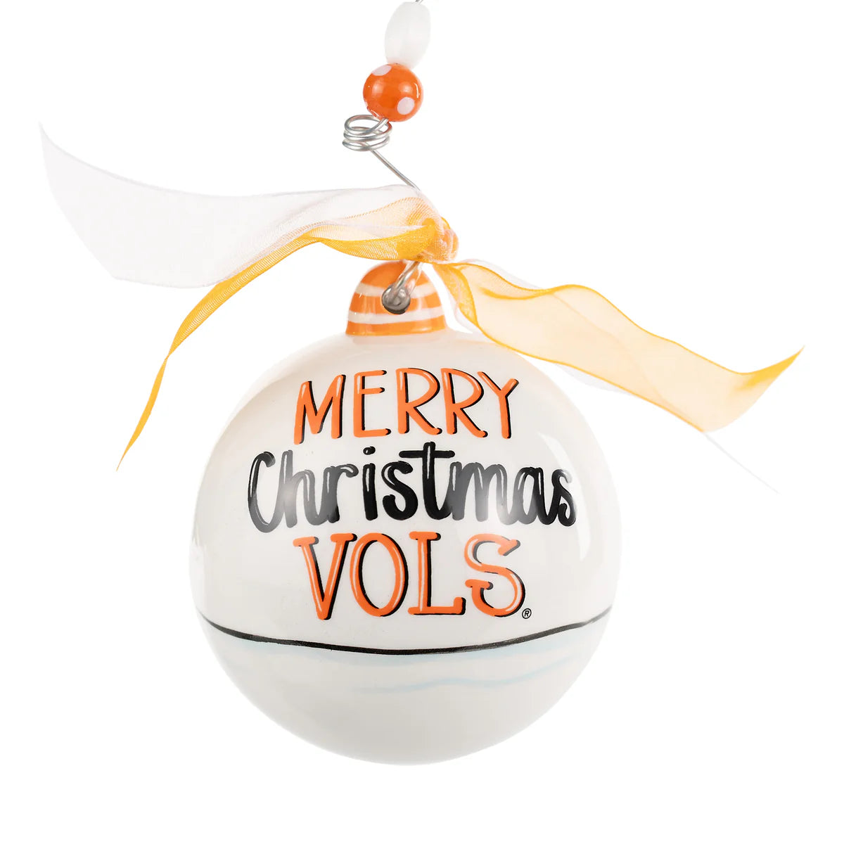Merry Christmas Santa Collegiate Ornament