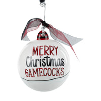Merry Christmas Santa Collegiate Ornament
