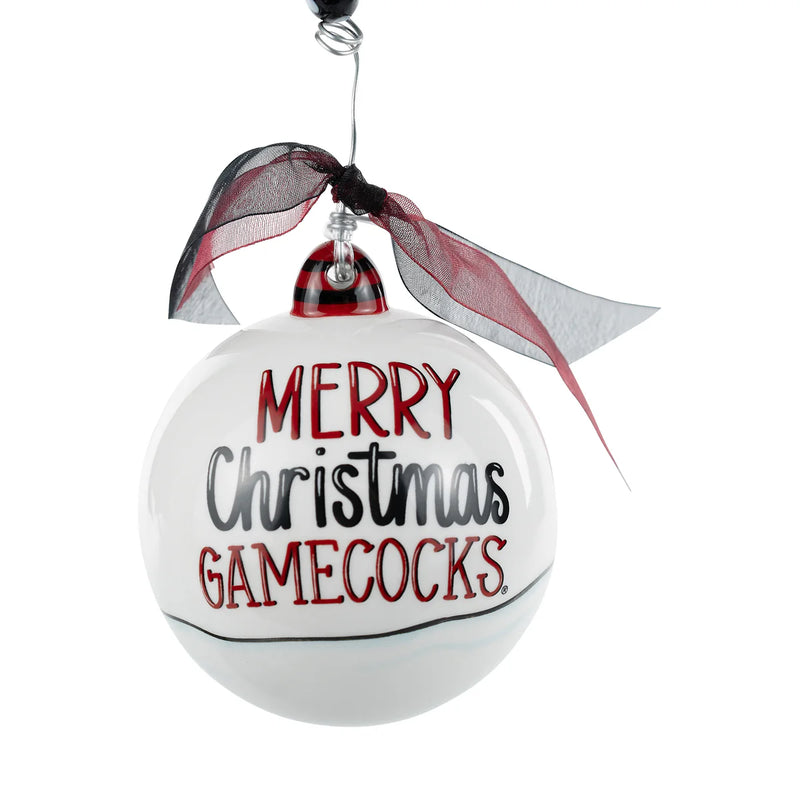 Merry Christmas Santa Collegiate Ornament