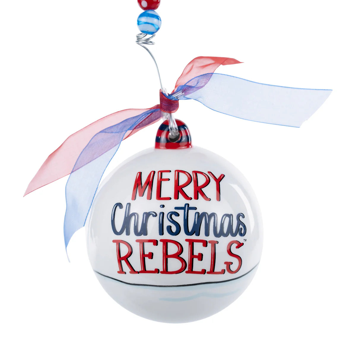 Merry Christmas Santa Collegiate Ornament
