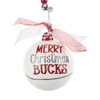 Merry Christmas Santa Collegiate Ornament