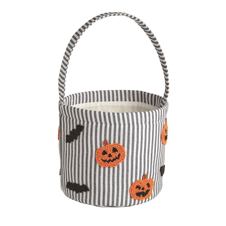 Beaded Halloween Bucket