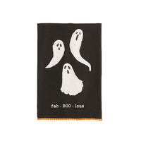 Halloween Printed Towels w/Candy Corn Trim