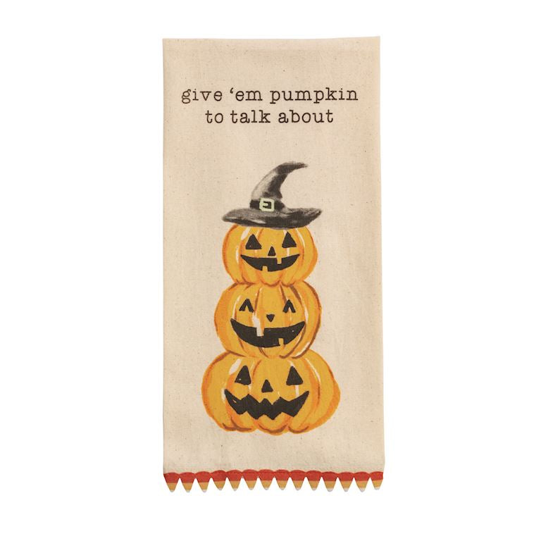 Pumpkins Halloween Printed Towel