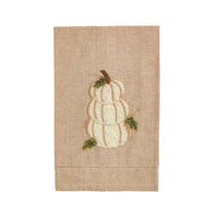 Pumpkin French Knot Tea Towels
