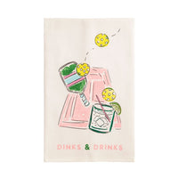 Pickleball Printed Tea Towel Collection