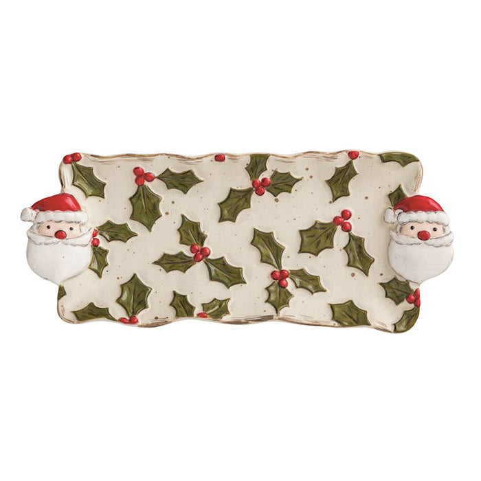 Christmas Everything Plate - Holly