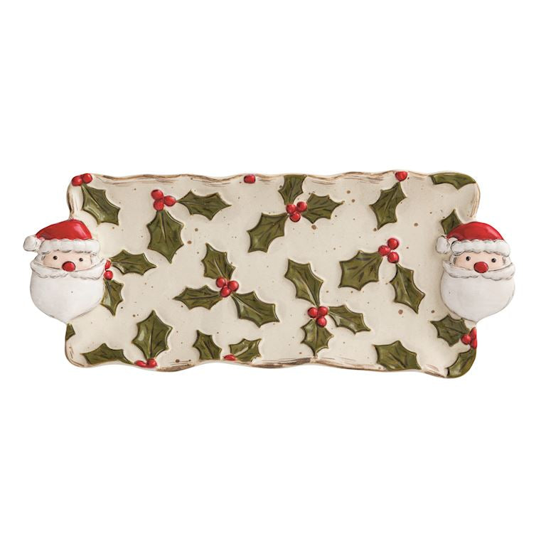 Christmas Everything Plate - Holly