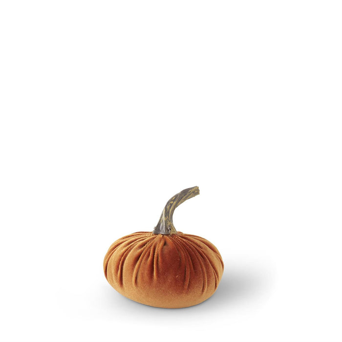 Orange Velvet Pumpkin