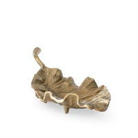 Brass Metal Leaf Tray
