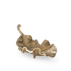 Brass Metal Leaf Tray