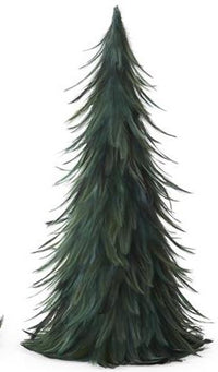 Wispy Green Feather Tree