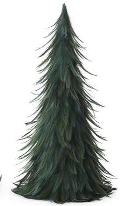Wispy Green Feather Tree